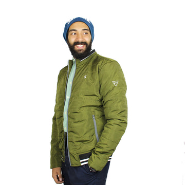 Joules Waterproof Puffer Jacket Olive