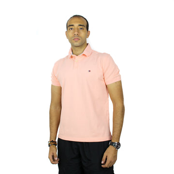 Rose Pink Tommy Hilfiger Polo Short Sleeve Shirt