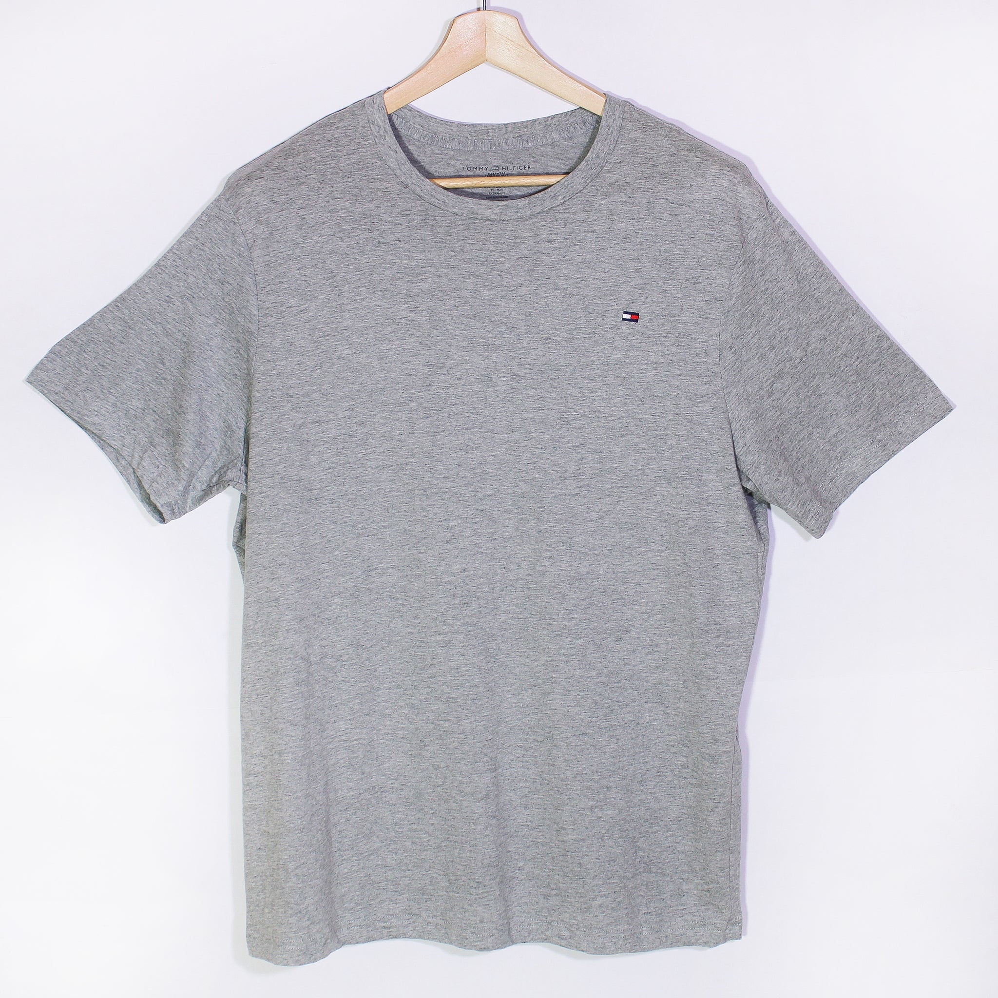 Tommy Short Sleeve T-Shirt Light Grey