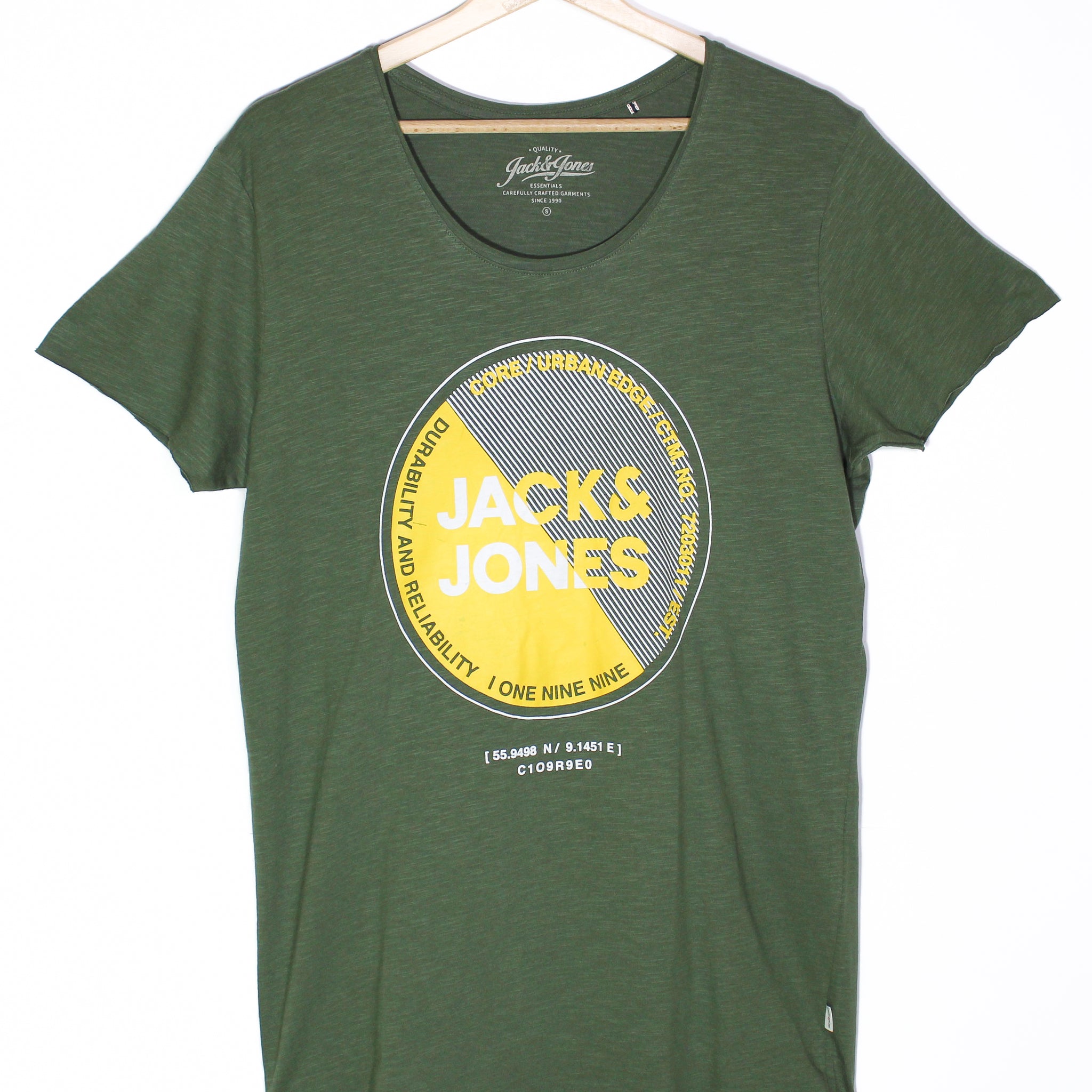 Jack & Jones Olive Printed T-Shirt