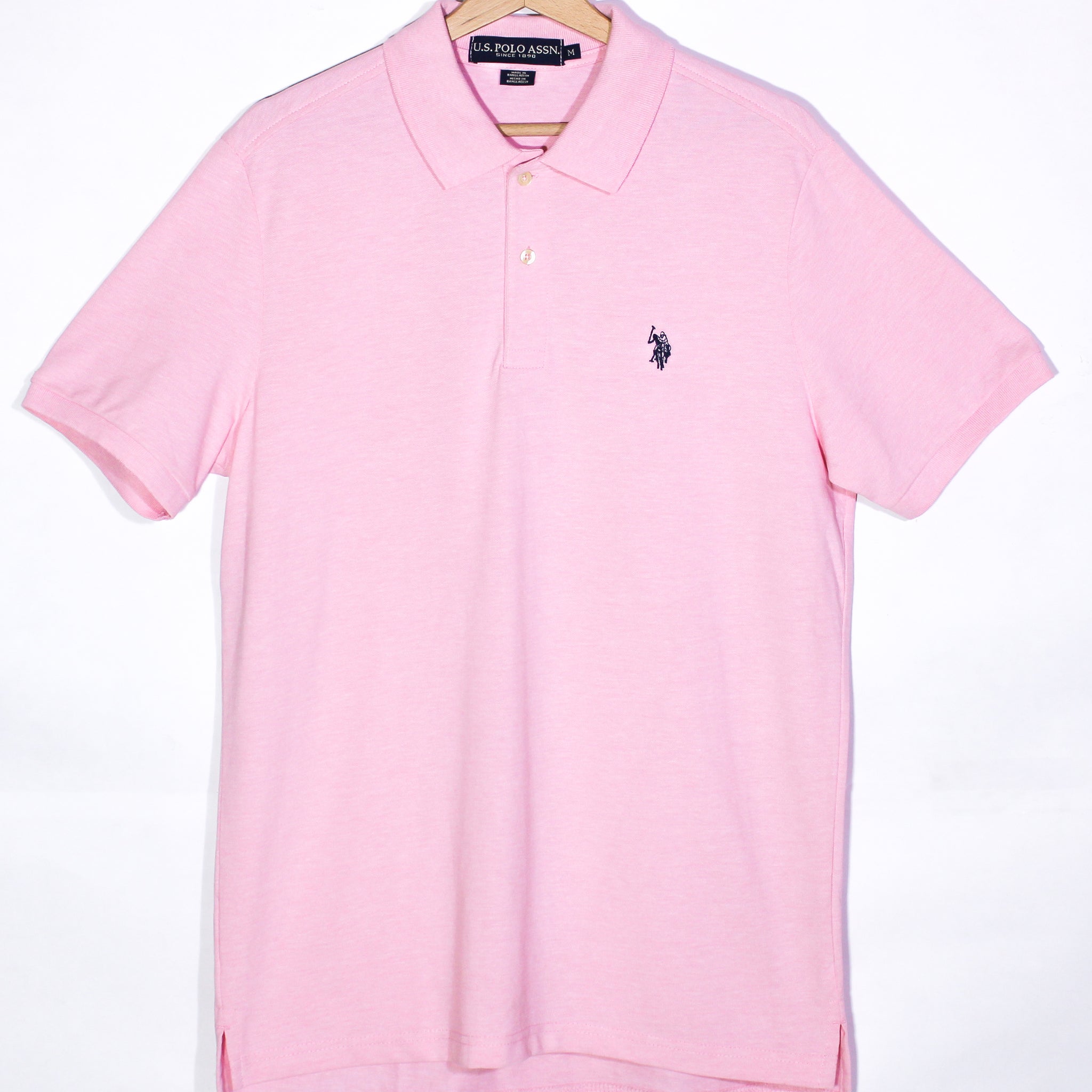 Rose Pink U.S. Polo Assn. Small Logo