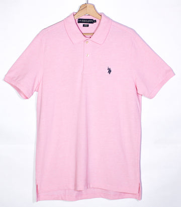 Rose Pink U.S. Polo Assn. Small Logo