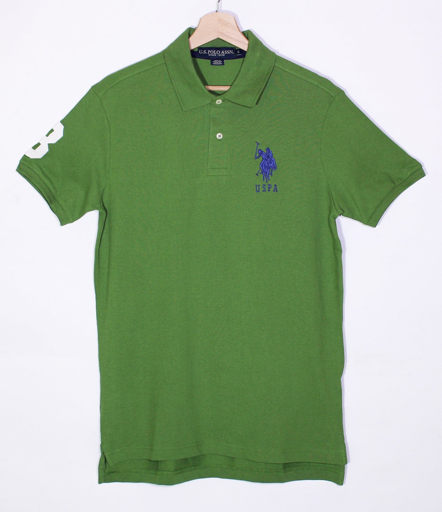 Dark Olive U.S. Polo Assn. Large Dark Navy Logo