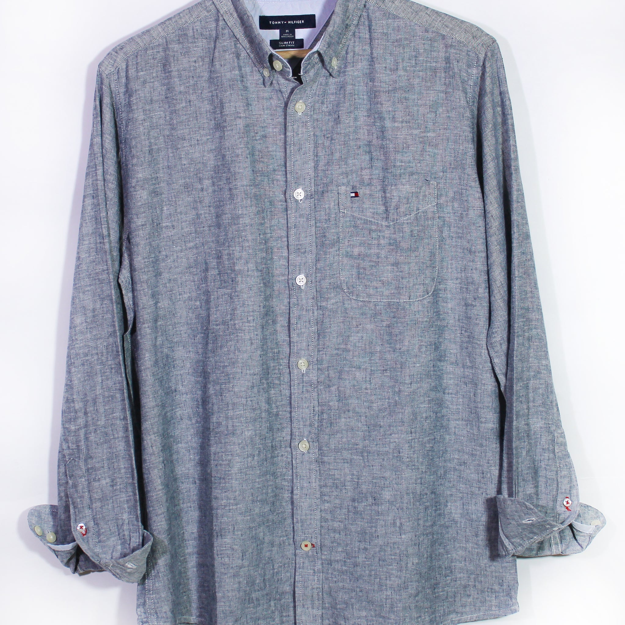 Tommy Hilfiger Grey Long Sleeve Shirt