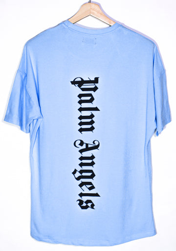 Sky Blue Palm Angels Oversize Short Sleeve