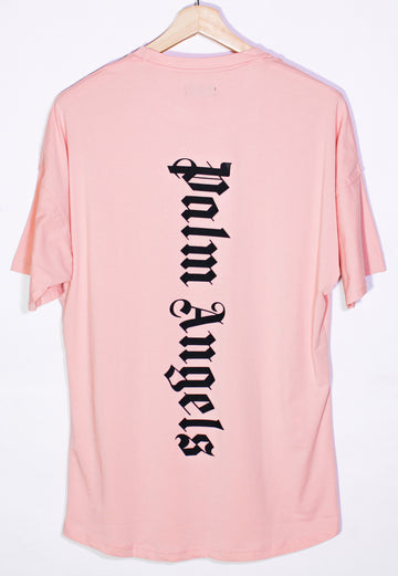 Watermelon Pink Palm Angels Oversize Short Sleeve