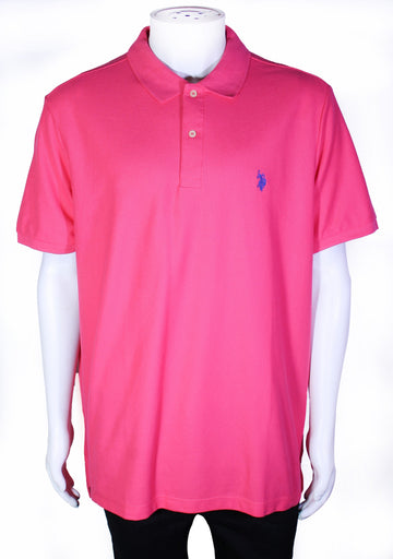 Pink U.S. Polo Assn. Logo