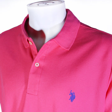 Pink U.S. Polo Assn. Logo