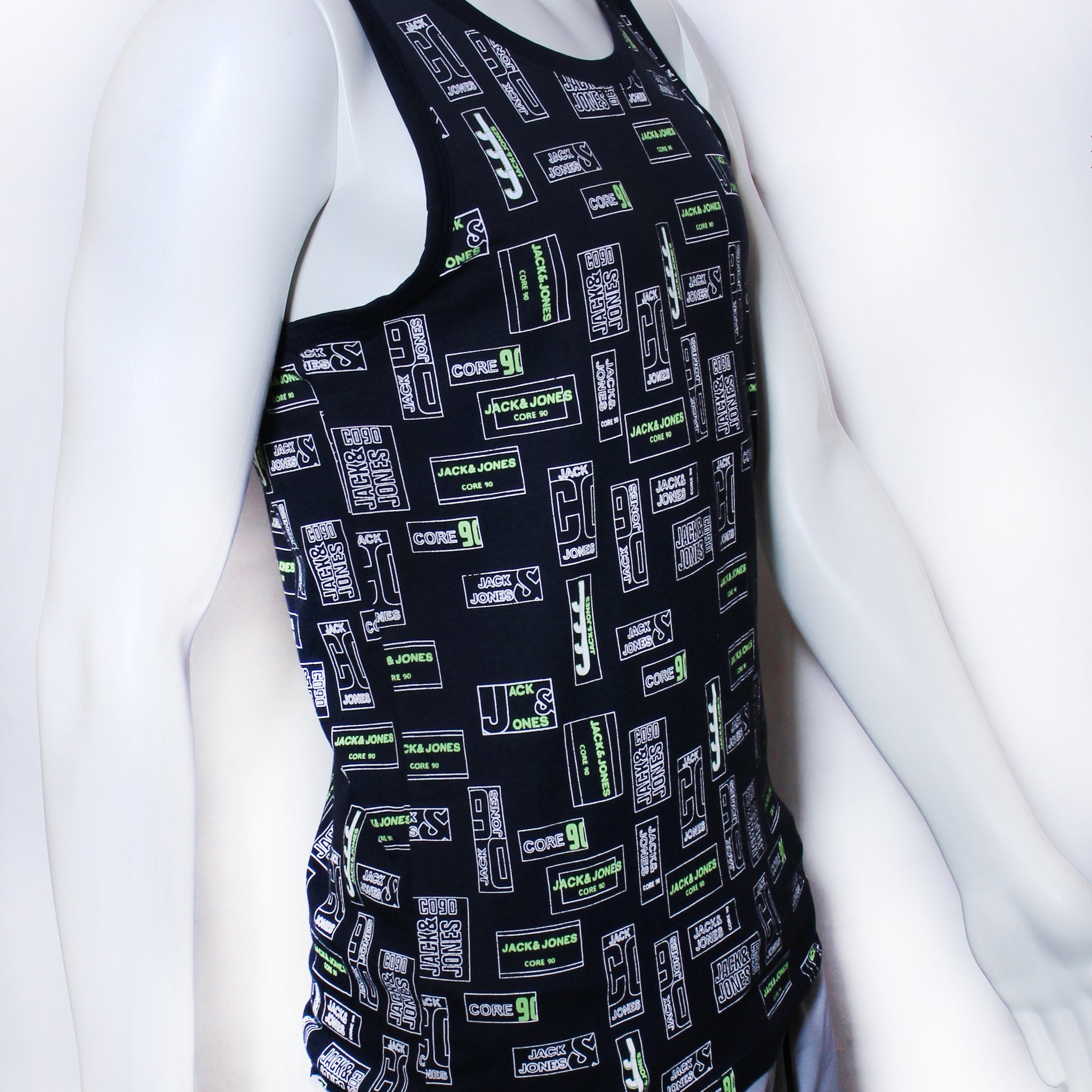 Jack & Jones Sleeveless Black Print