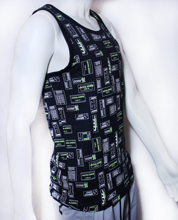 Jack & Jones Sleeveless Black Print