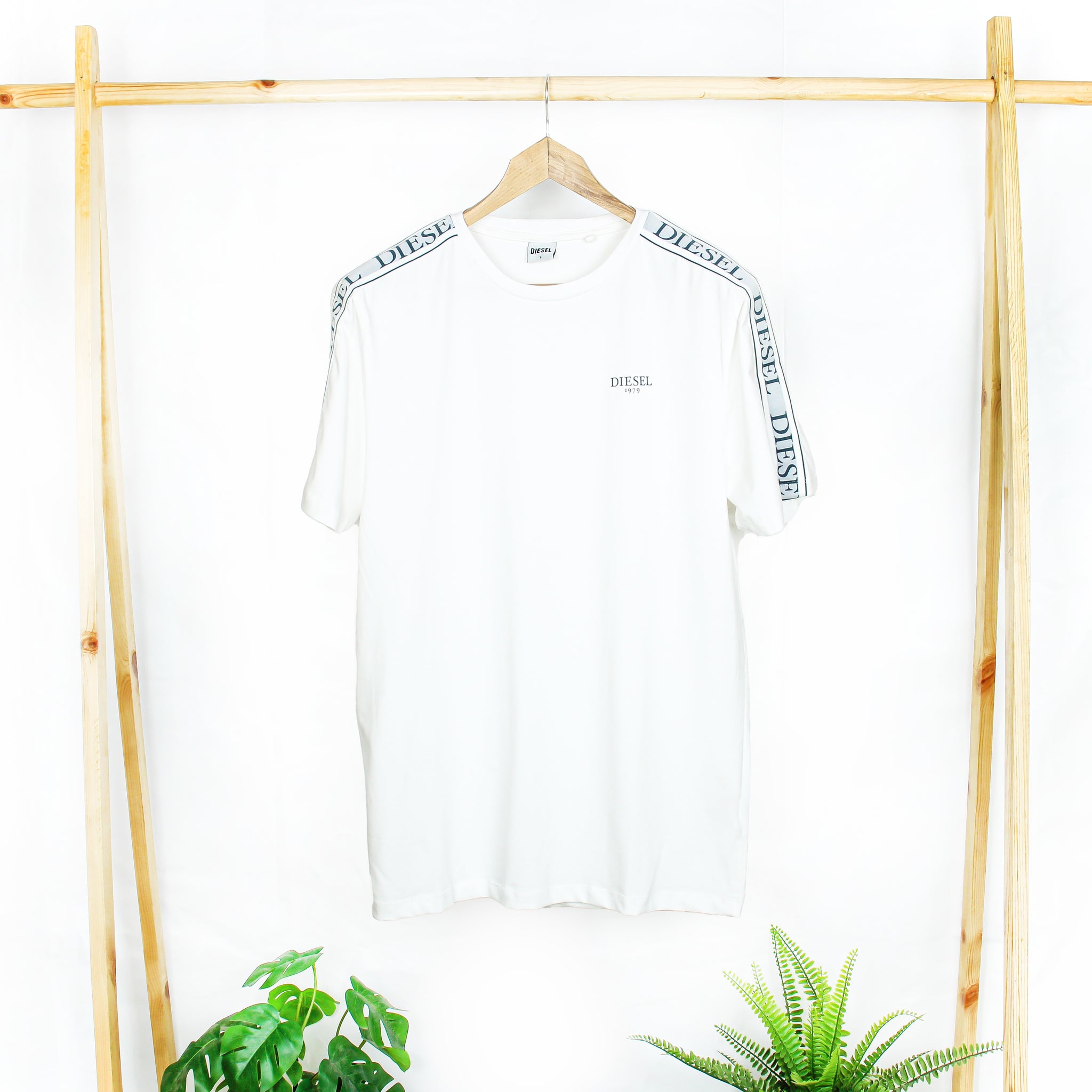 Diesel White Short Sleeve T-Shirt