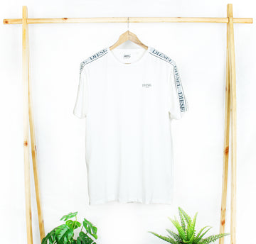 Diesel White Short Sleeve T-Shirt