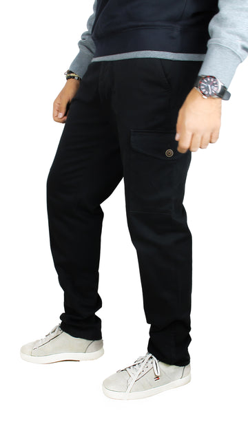 Black Cargo Pants Jack & Jones