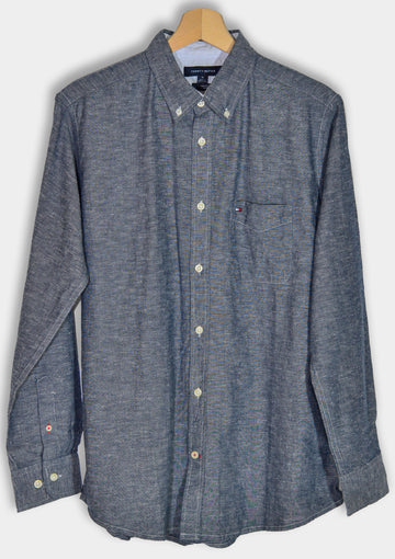 Tommy Hilfiger Grey Long Sleeve Shirt