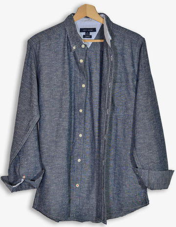 Tommy Hilfiger Grey Long Sleeve Shirt